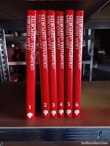 Livres: Gran historia de las Olimpiadas y de los deportes (6 Vol.) - Vv.aa